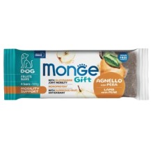Ласощі для собак Monge Gift Dog Mobility support ягня з грушею 100 г (8009470085847)
