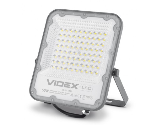 Прожектор Videx LED PREMIUM VIDEX F2 50W 5000K (VL-F2-505G)