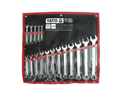 Ключ Yato 17 шт. (YT-0363)