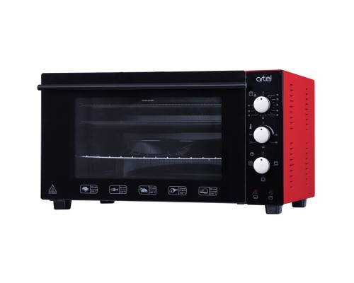Електропіч Artel MD 4218 L Red-Black