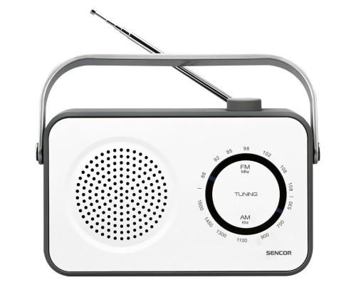 Портативний радіоприймач Sencor SRD 2100 White (35051554)