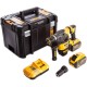 Перфоратор DeWALT безщітковий, SDS MAX, 54 В, 6.1 Дж, 3 реж. кейс (DCH334X2)