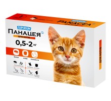 Таблетки для тварин Superium Панацея для котів 0.5-2 кг (4823089348766)
