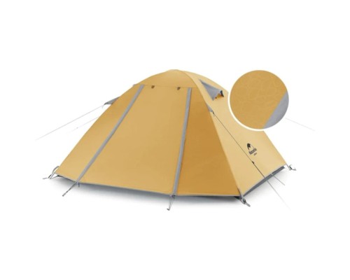 Намет Naturehike P-Series NH18Z044-P 210T 65D Yellow (6927595783696) Намет Naturehike P-Series NH18Z044-P 210T 65D Yellow (6927595783696)