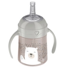 Поїльник-непроливайка Lovi Buddy Bear з трубочкою та обтяжувачем 150 мл (35/360)