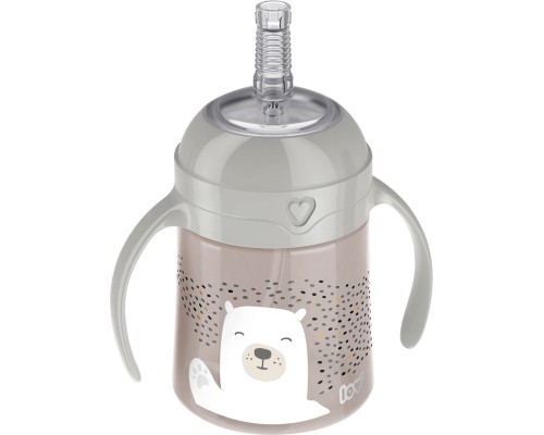 Поїльник-непроливайка Lovi Buddy Bear з трубочкою та обтяжувачем 150 мл (35/360)