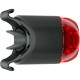 Задня велофара Knog Plug Rear 10 Lumens Black (12250)