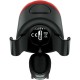 Задня велофара Knog Plug Rear 10 Lumens Black (12250)