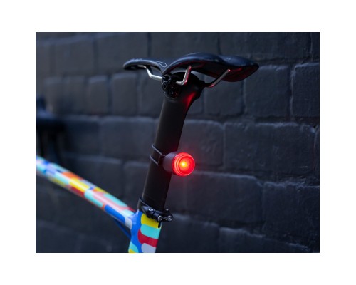 Задня велофара Knog Plug Rear 10 Lumens Black (12250)
