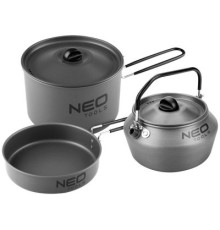 Набір туристичного посуду Neo Tools 3в1 LFGB 0.616кг (63-145)
