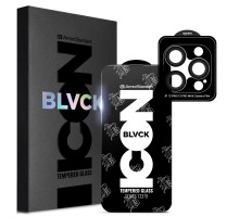 Скло захисне Armorstandart Supreme Plus Black Icon Apple iPhone 13 Pro Max (ARM68070)