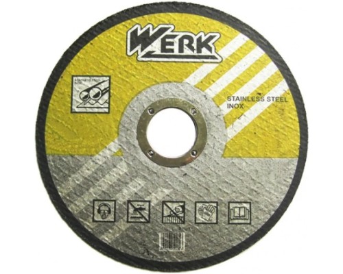 Круг відрізний Werk по металу 125х1,0х22,23мм (34006)