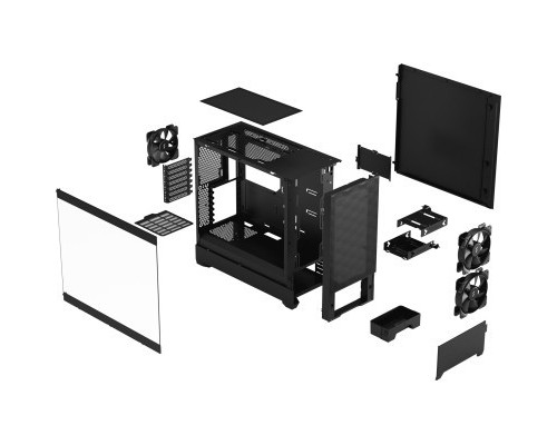 Корпус Fractal Design Pop Air Black TG Clear Tint (FD-C-POA1A-02)