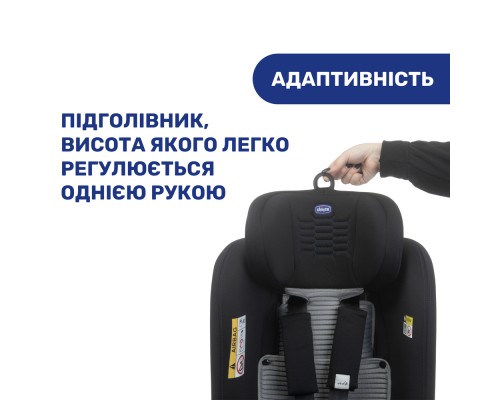 Автокрісло Chicco Seat2Fit Air I-Size Чорне (79691.72)