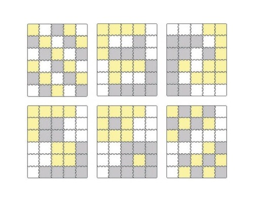 Дитячий килимок Kinderkraft пазл Luno Yellow, 30 элементов (5902533913602) Дитячий килимок Kinderkraft пазл Luno Yellow, 30 элементов (5902533913602)