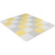 Дитячий килимок Kinderkraft пазл Luno Yellow, 30 элементов (5902533913602)