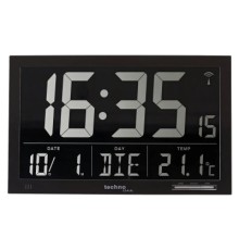 Настільний годинник Technoline Black (WS8007) (DAS301207)