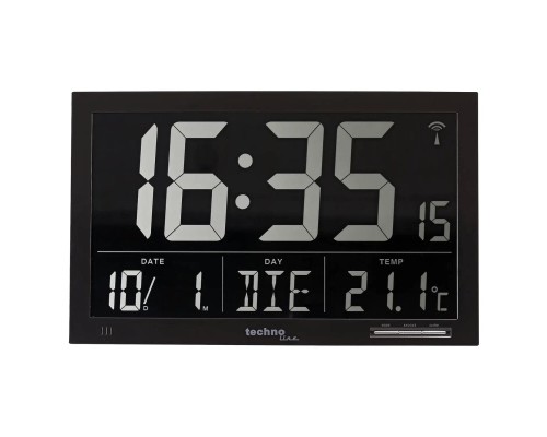 Настільний годинник Technoline Black (WS8007) (DAS301207) Настільний годинник Technoline Black (WS8007) (DAS301207)