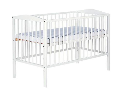 Ліжечко Klups Henry 120 х 60 см Біле (HENRY3)