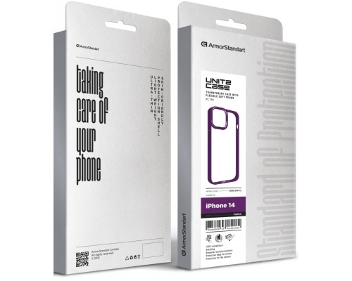 Чохол до мобільного телефона Armorstandart UNIT2 Apple iPhone 14 Purple (ARM69941) Чохол до мобільного телефона Armorstandart UNIT2 Apple iPhone 14 Purple (ARM69941)