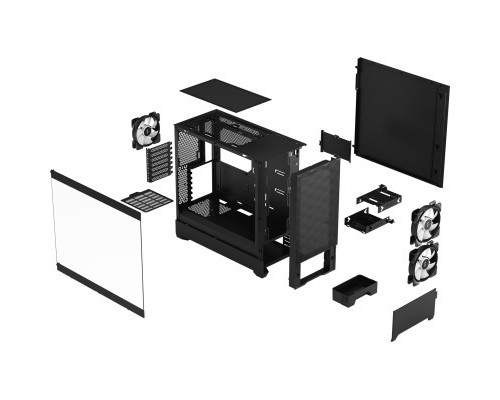 Корпус Fractal Design Pop Mini Air RGB Black TG (FD-C-POR1M-06)