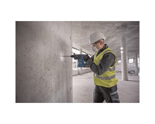 Перфоратор Bosch GBH 187-LI, патрон SDS-plus 24мм, 18В 1х5Аг, 2.4Дж, 3 режими, 980об/хв (0.611.923.022)