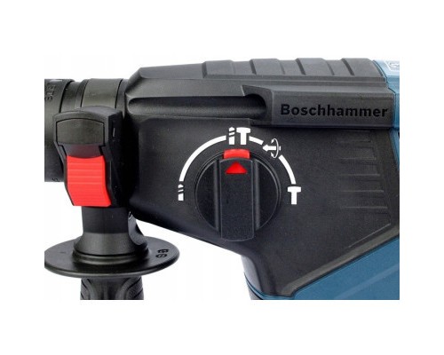 Перфоратор Bosch GBH 187-LI, патрон SDS-plus 24мм, 18В 1х5Аг, 2.4Дж, 3 режими, 980об/хв (0.611.923.022)