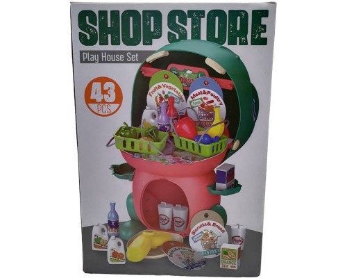 Ігровий набір Otsixe Іграшка-сюрприз Dinosaur Supermarket Shopping/Динозавр Торговий Супермаркет (1368A1)