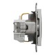 Розетка Schneider Electric ASFORA зі штор. алюміній (EPH2900261)