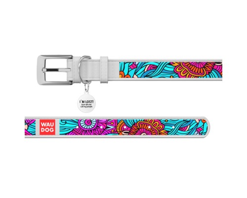 Нашийник для тварин WAUDOG Design з QR паспортом 