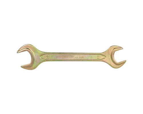 Ключ Sigma ріжковий 32x36мм жовтий цинк (6025361)