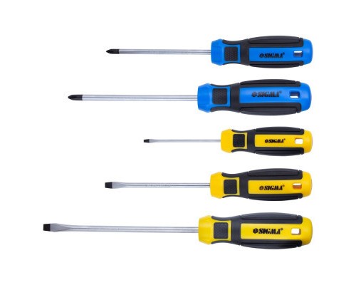 Набір викруток Sigma 5шт CrV Mega (4009021)