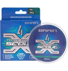 Шнур Brain Scout 4X 150m (camo) 0.148mm 8.6kg (1858.54.82)