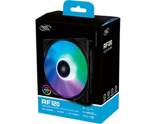 Кулер до корпусу Deepcool RF120-3 IN 1 (DP-FRGB-RF120-3C)