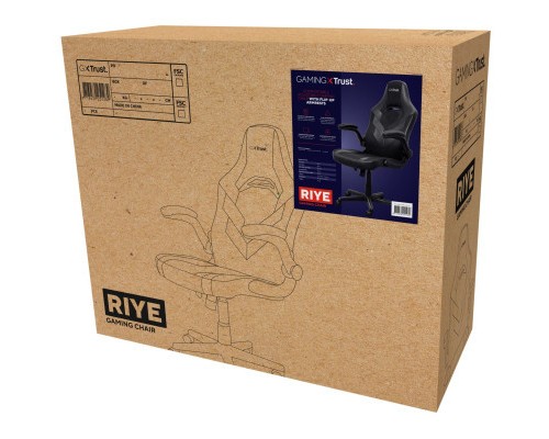 Крісло ігрове Trust GXT703 Riye Black (25128)