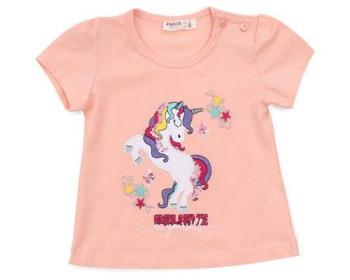 Набір дитячого одягу Breeze з єдинорогом (17143-92G-peach)