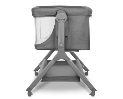 Ліжечко Lionelo приставна Leonie Plus 3 в 1 Grey Stone (LO-LEONIE PLUS GREY STONE)