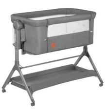 Ліжечко Lionelo приставна Leonie Plus 3 в 1 Grey Stone (LO-LEONIE PLUS GREY STONE)