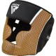 Боксерський шолом RDX Aura Plus T-17 Black Golden XL (HGR-T17BGL-XL+)