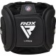 Боксерський шолом RDX Aura Plus T-17 Black Golden XL (HGR-T17BGL-XL+)