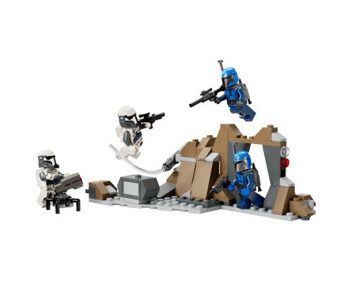 Конструктор LEGO Star Wars Бойовий комплект Засідка на Мандалорі (75373)