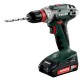 Шуруповерт Metabo BS 18 QUICK 18В, 2х2Ah, 24·48Нм, 0-450·0-1600об/хв, 1.4кг (602217500)
