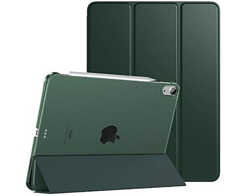 Чохол до планшета BeCover Tri Fold Hard Apple iPad Air 4 10.9 2020/2021 Dark Green (709659) (709659)