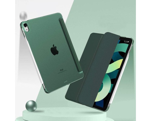 Чохол до планшета BeCover Tri Fold Hard Apple iPad Air 4 10.9 2020/2021 Dark Green (709659) (709659)