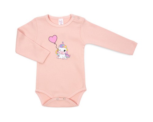 Боді дитяче Breeze з довгим рукавом (1027-98G-peach)