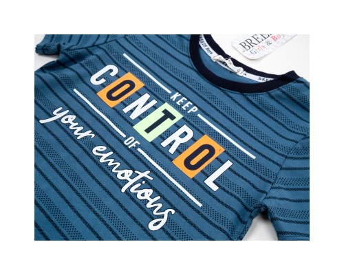 Набір дитячого одягу Breeze у смужку (15997-98B-indigo)