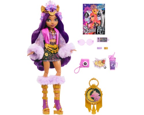 Лялька Monster High Клодін Монстро-фестиваль (HXH80) Лялька Monster High Клодін Монстро-фестиваль (HXH80)