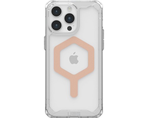 Чохол до мобільного телефона UAG iPhone 15 Pro Max Plyo Magsafe Ice/Rose Gold (114305114348)