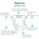 Підгузки Offspring Tangy Orange Розмір L 9-13 кг 36 шт (DP-OI-FAT-L36P-TGYORN)