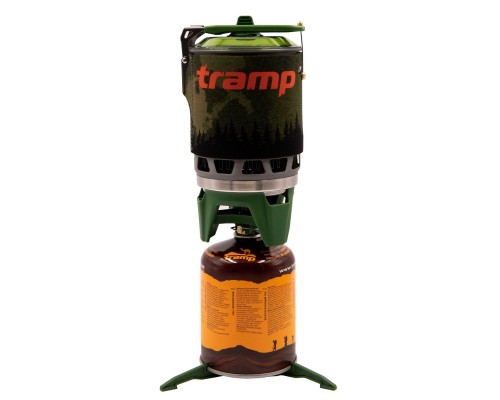 Пальник Tramp cистема для приготування їжі 1 л Olive (UTRG-115-olive)